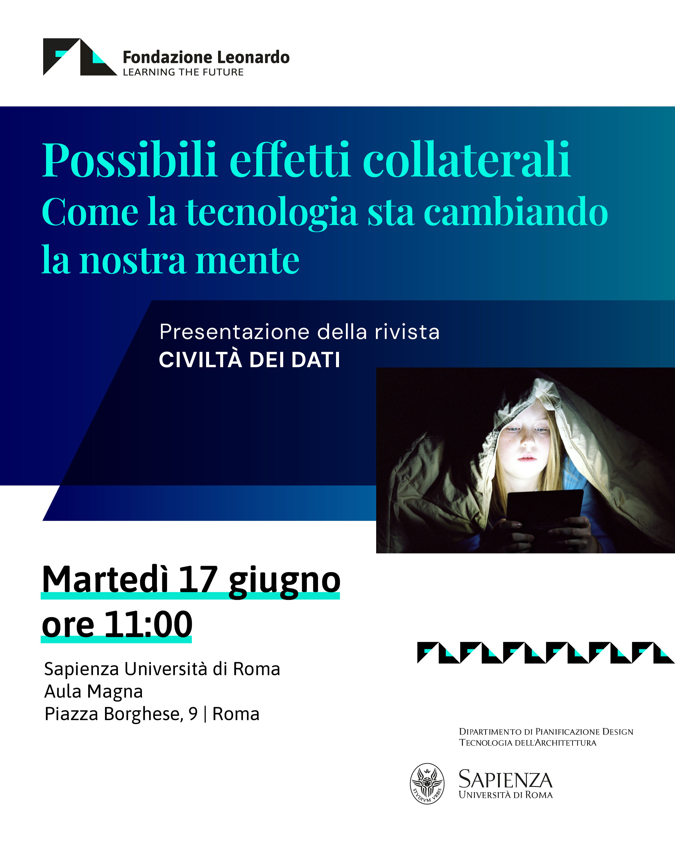 Rivista CIVILTÀ DEI DATI. “Possibili effetti collaterali - Come la tecnologia sta cambiando la nostra mente”