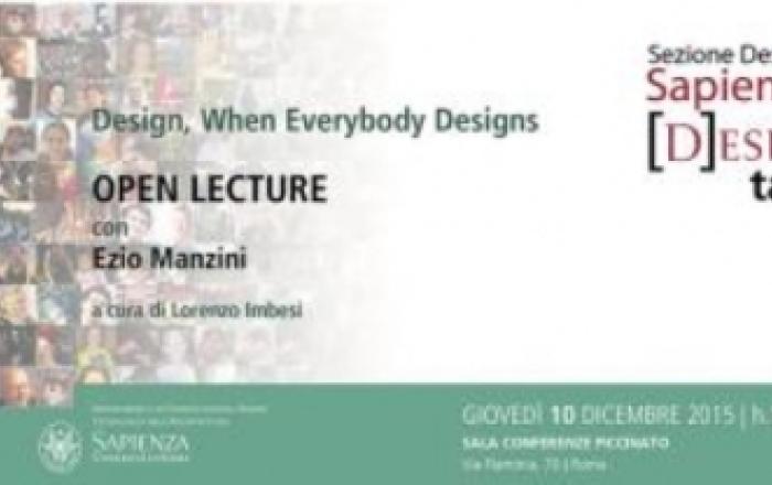 Lecture Design, When Everybody Designs.