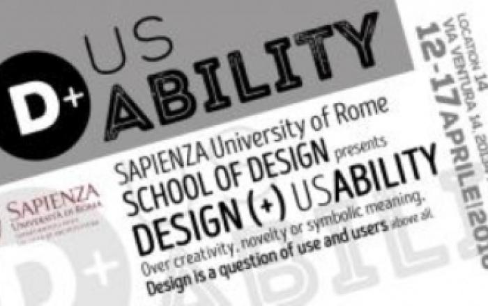 D+ USABILITY - MILANO 12-17 APRILE 2016