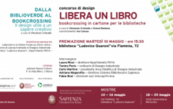 Concorso di Design  LIBERA UN LIBRO