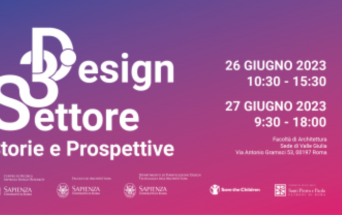 Convegno DESIGN & 3° SETTORE. Storie e Prospettive