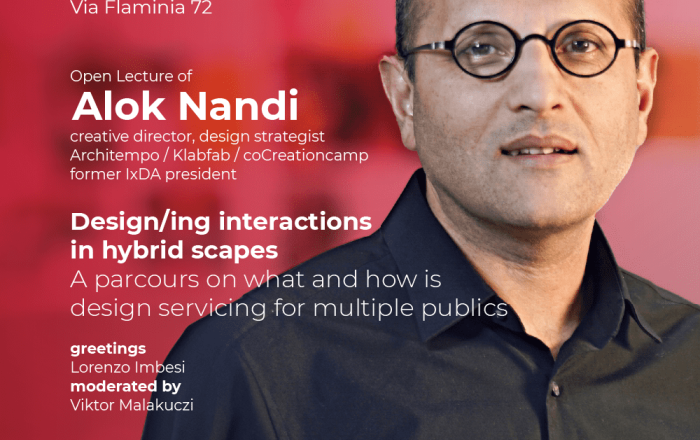 Open Lecture di Alok Nandi - 21 dicembre