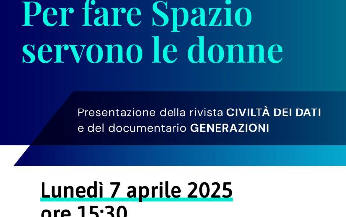 presentazione Rivista Civiltà dei Dati e del Documentario Generazioni