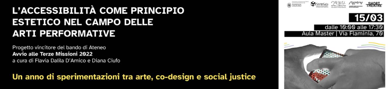 Accessibility as an aesthetic principle in the field of performing arts - final event